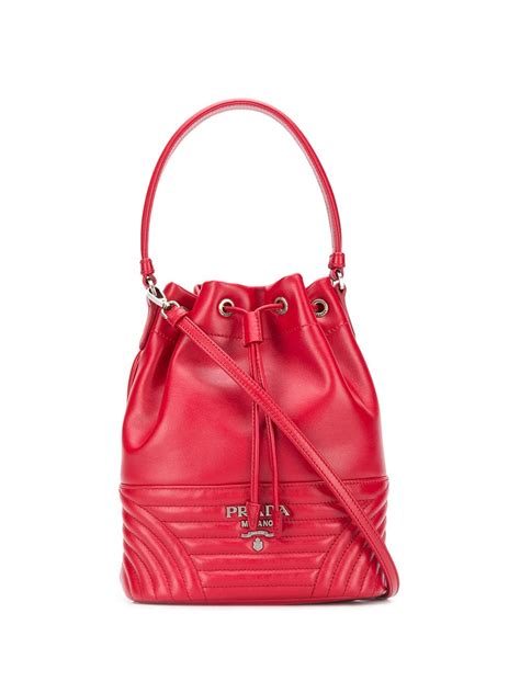 prada bucket bag red|vintage prada bucket bag.